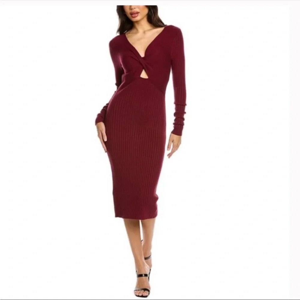 Ramy Brook Pilar dress in Bordeaux small